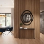Lustro dekoracyjne do toaletki w ramie mdf - ARIA- kolor ramy do wyboru